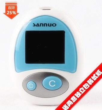 三诺安稳型血糖仪+100条试纸(两盒独立包装)图片